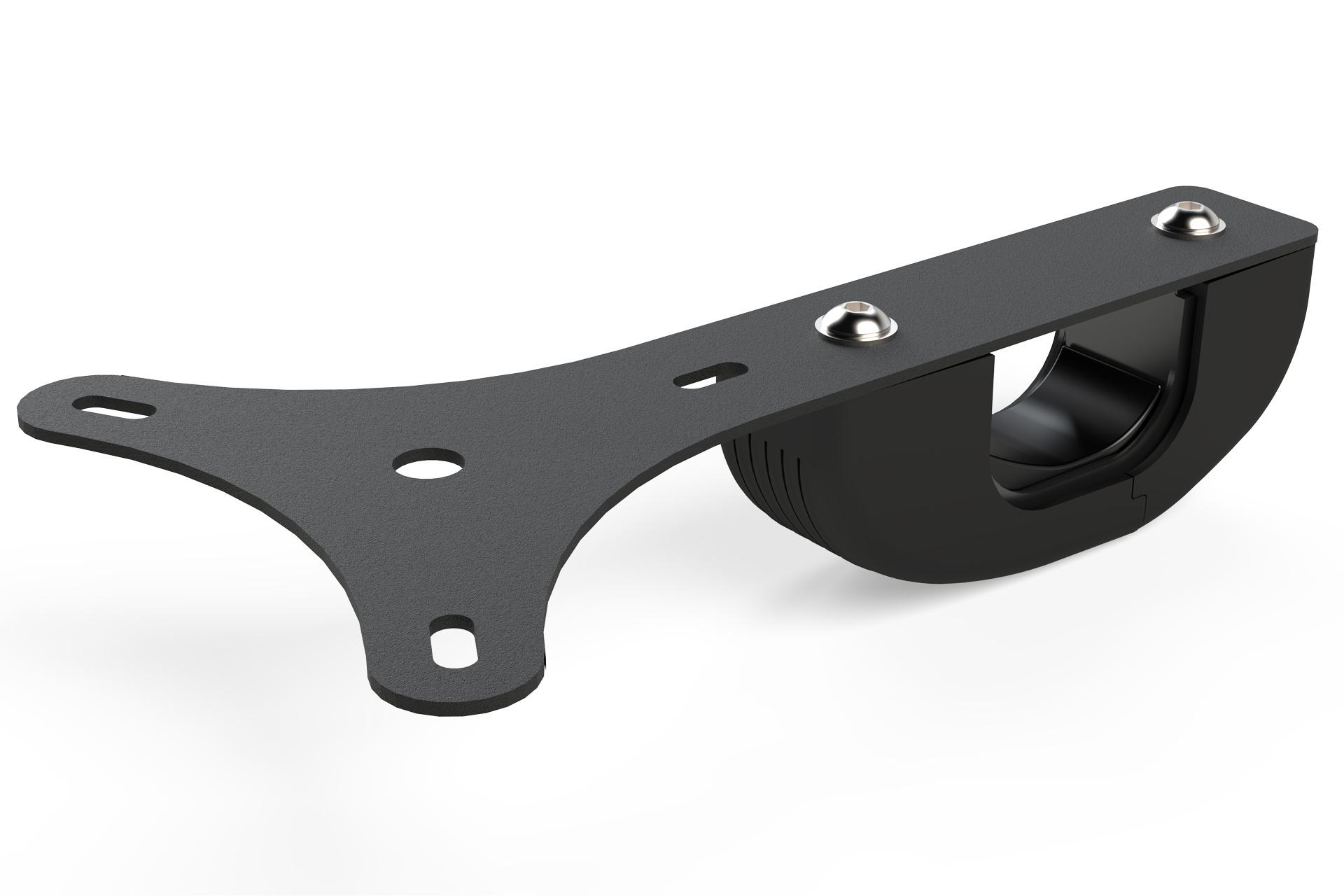 Kuvassa Valomajakan pidike KammBarille ja Alumiiiniselle kattotelineelle