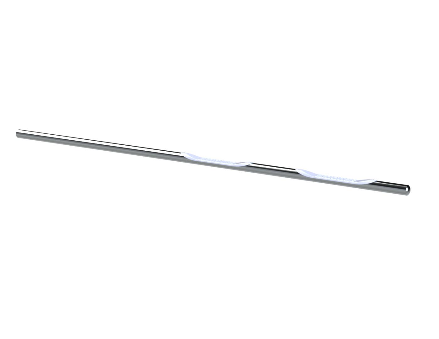 Kuvassa Kylkiputket Muoviaskelmilla Volkswagen Crafter 2017- (LWB)