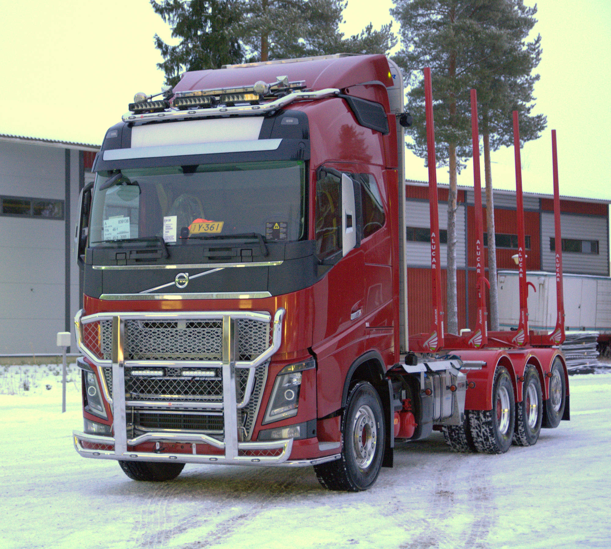 Kuvassa Karjapuskuri Freeway V1.0 Volvo FH4