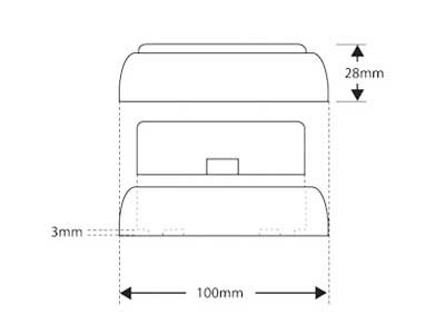 LED-Takavalo 12-24V, 36LED - Image 3