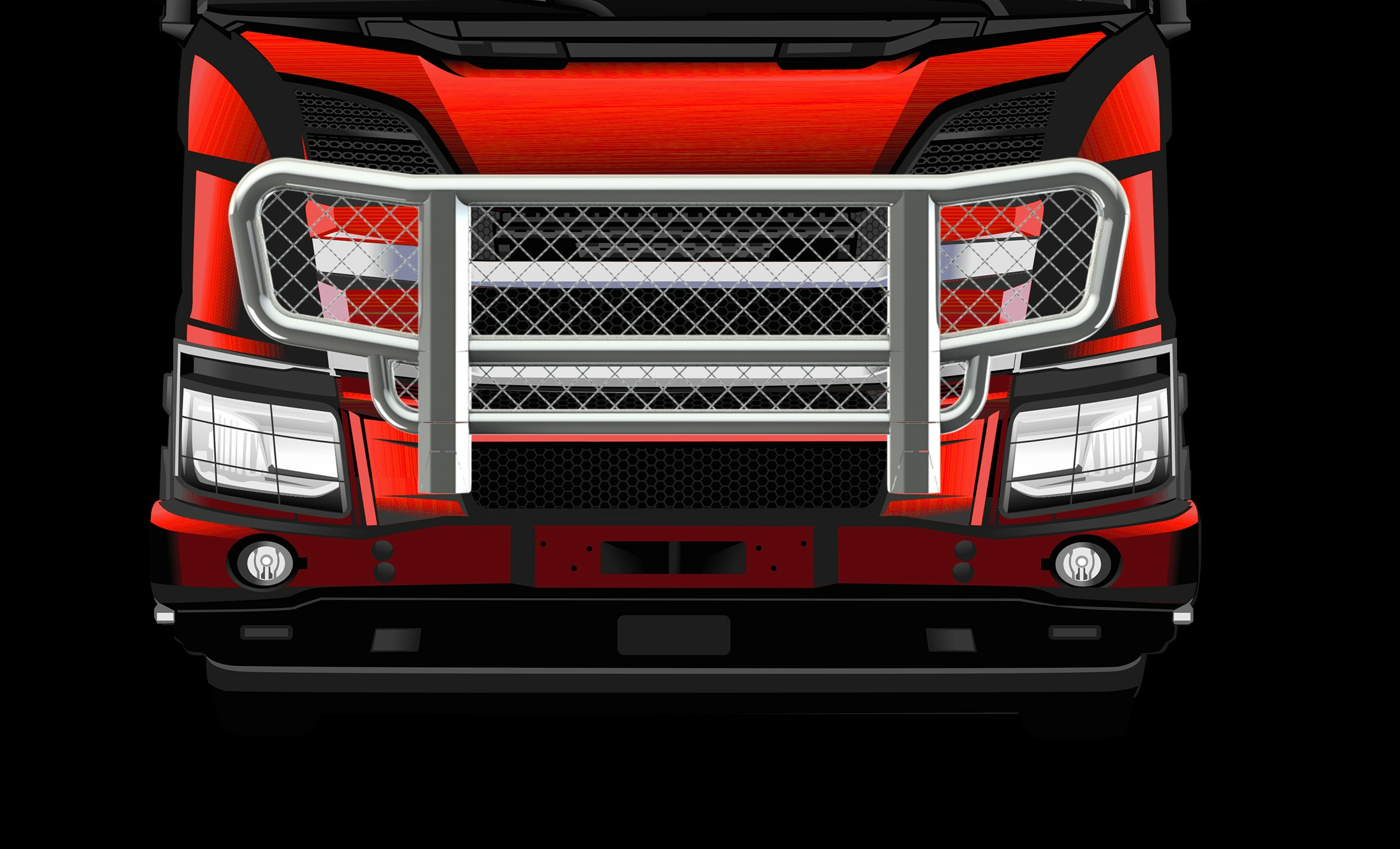 Kuvassa Scania NextGen XT-G Karjapuskuri Dakar V19