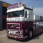 Aurinkolippa Volvo FH4, matala