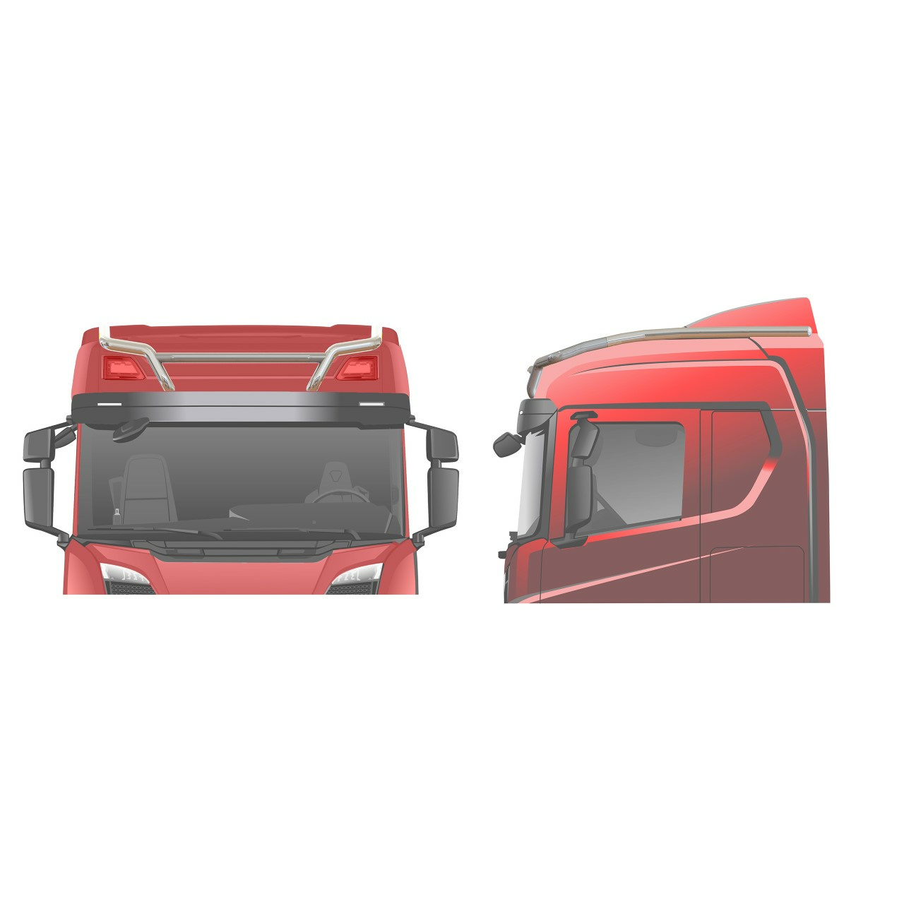 Lisävaloteline katolle Pro Long V18 Scania NextGen Normaali S12 - Image 4