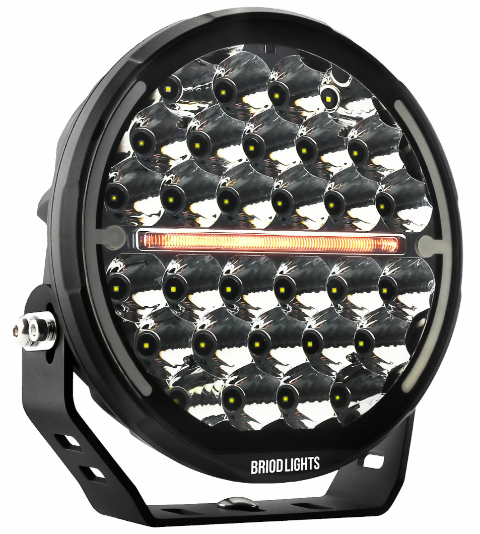 Kuvassa Briodlights ICE-X LED-Lisävalo, 150W