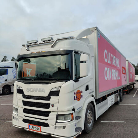 3-Part Front Spoiler Bar Scania NextGen 2017- Small front bumper