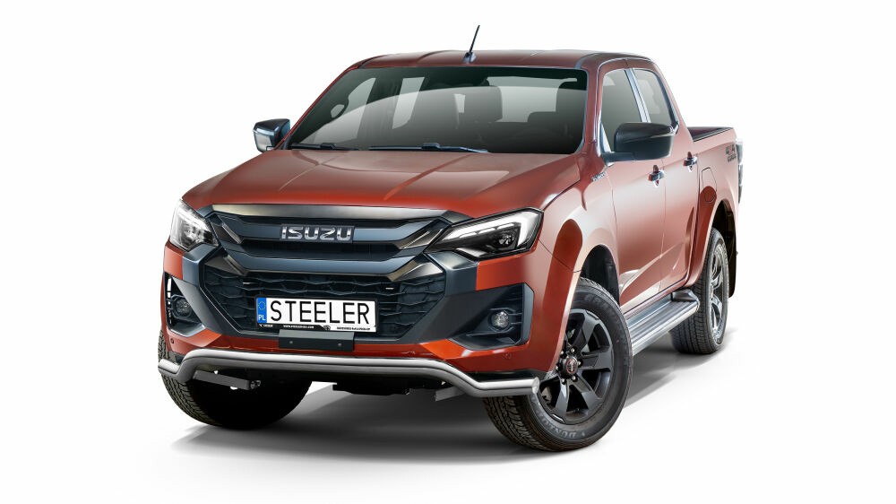 Kuvassa Etupuskurin suojarauta Isuzu D-Max 2024-