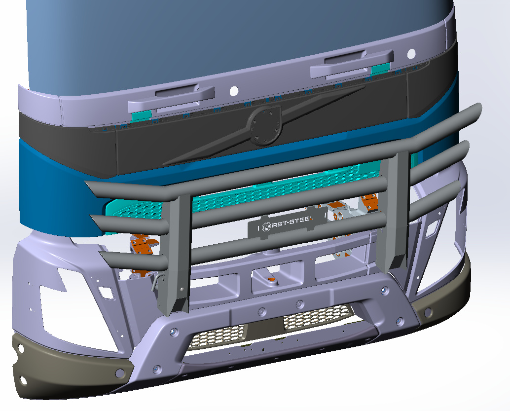 Karjapuskuri Dakar V62 Volvo FMX 2021- - Image 2