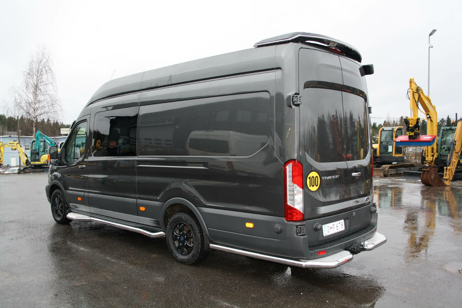 Takakulmaputket astimilla Ford Transit 2014- L4