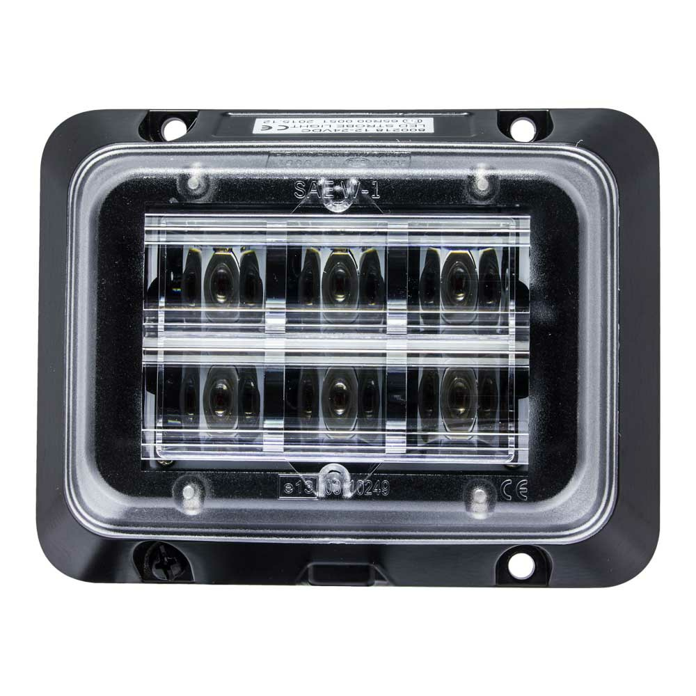 Strands LED-varoitusvilkku 10-30V, Oranssi - Image 2